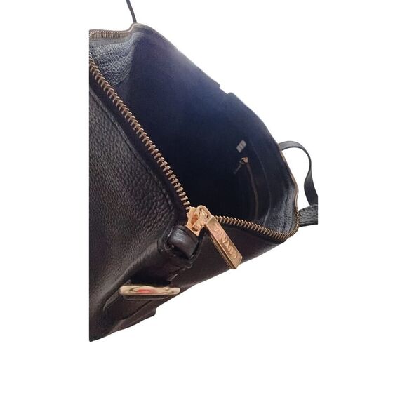 Cuyana small zipper tote bag black top handle one size - Picture 5 of 8